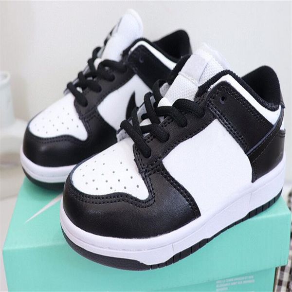 designer kids trainers baby shoes for boys girls sport chunky low cows green pink boy girl athletic outdoor children luxury sneaker size eur, Black